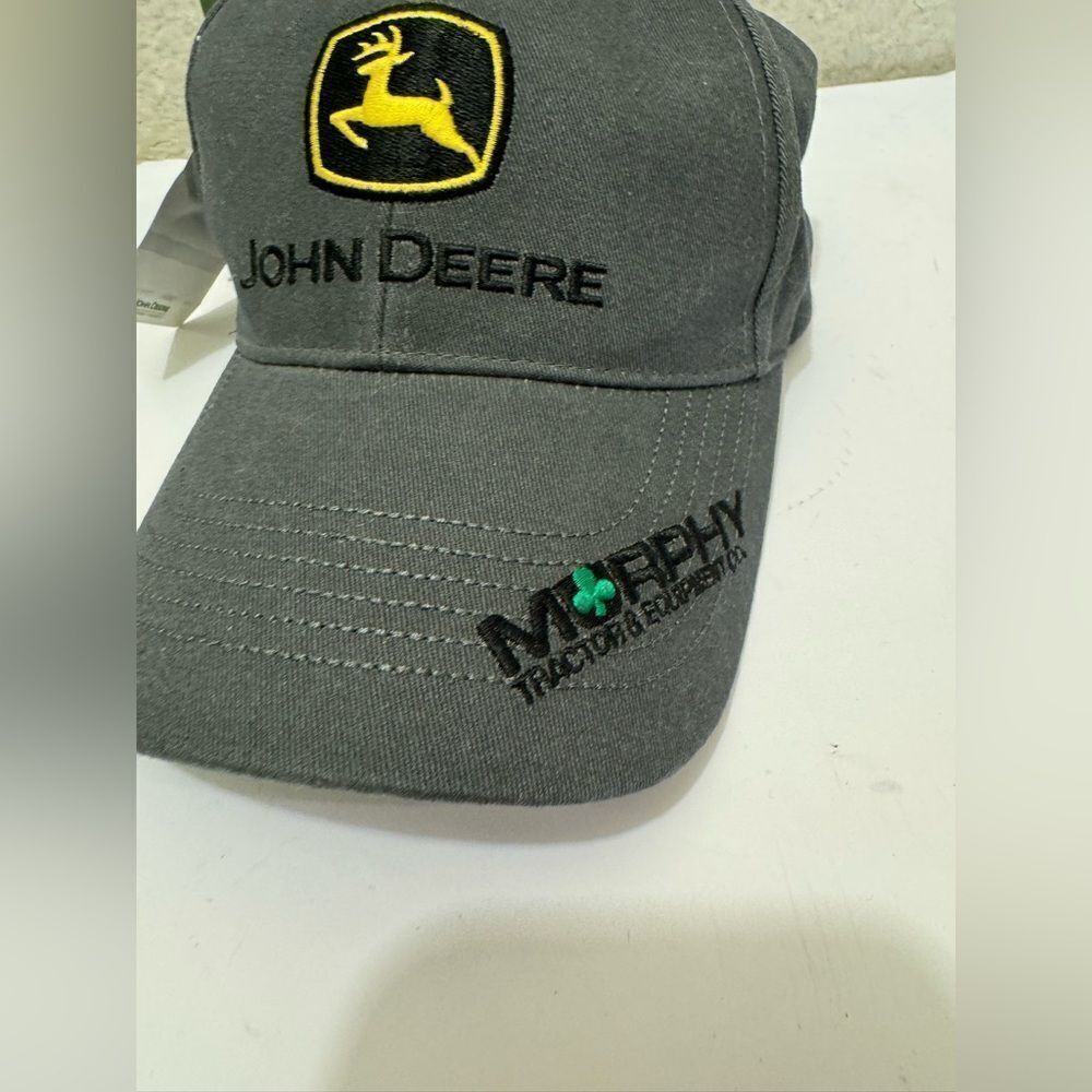 NWT John Deere adjustable hat Murphy Tractor